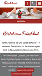 Mobile Screenshot of frischhut.at